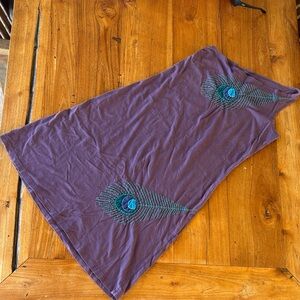 Synergy Organic Clothing Plum One Shoulder Dress